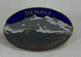 FBI department of justice Anchorage Alaska Denali lapel pin police - $15.83