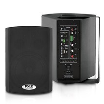 6.5'' Wireless BT Streaming Speakers - Pro-Active, Wall Mountable, 100W MAX w/ 2 - £194.77 GBP