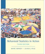 Behavioral Statistics in Action [Hardcover] Mark W. Vernoy - €67,36 EUR
