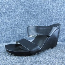 Calvin Klein Frolic Women Slide Sandal Shoes Black Synthetic Size 6 Medium - $24.75