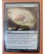 Malevolent Rumble Magic The Gathering Modern Horizons 3 Green 161 Sorcery - $2.61
