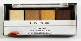 COVERGIRL TruNaked Quad Eyeshadow Palette 750 SUNSHINE ESCAPE - $9.85