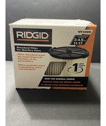 RIDGID Standard Pleated Paper Filter 1 Layer For 3-4.5 Gal Wet/Dry Shop ... - $17.83