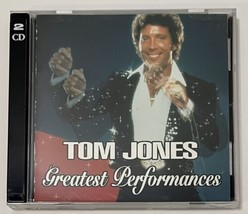 Tom Jones Greatest Performances Audio CD 1997 2 Disc Set - I Need Your Lovin&#39; - $7.95