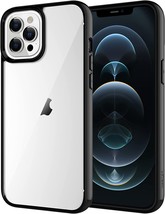 Case Compatible with iPhone 12 Pro Max 6.7-Inch Shockproof Phone Bumper ... - $11.87