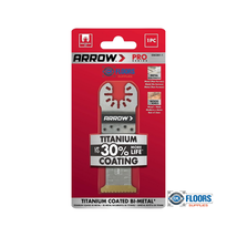 Arrow Fastener 1 1/4&quot; Titanium Plunge Cut Metal Blade 1PC - $20.78