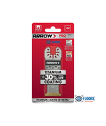 Arrow Fastener 1 1/4" Titanium Plunge Cut Metal Blade 1PC - $29.16 CAD