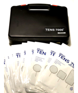 Tens 7000 Electrical Stimulation Muscle Therapy Pain Treatment + Electro... - $49.49