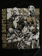 Gallows &amp; Anderson Good Brothers 4-Life T-Shirt Size M Pro Wrestling Cra... - $10.75