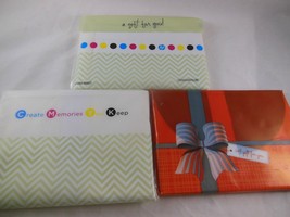 3 HP 5x7 Gift Card Photo Paper Glossy with Envelopes 10 Pack Card Kit - £5.43 GBP
