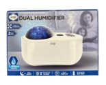 Sealy Dual Spray Humidifier w/ Night Light &amp; Projector w/ 2 Slide Show (... - £20.93 GBP
