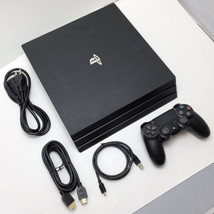 Sony PlayStation 4 Pro 2TB Black Video Game System 4K Console PS4 PRO Bu... - £241.37 GBP