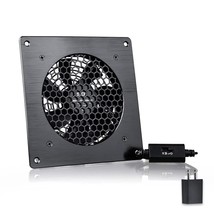 Usb Cabinet 120Mm Fan Quiet Cooling Fan System 6&quot; With Speed Control, Fo... - £40.89 GBP
