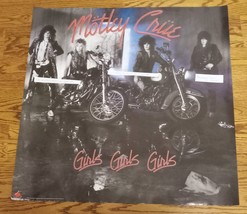 Motley CRUE-1987 Original Lic. PROMO-GIRLS Girls Girls 24 X 24 Inches!! Poster!! - £22.13 GBP