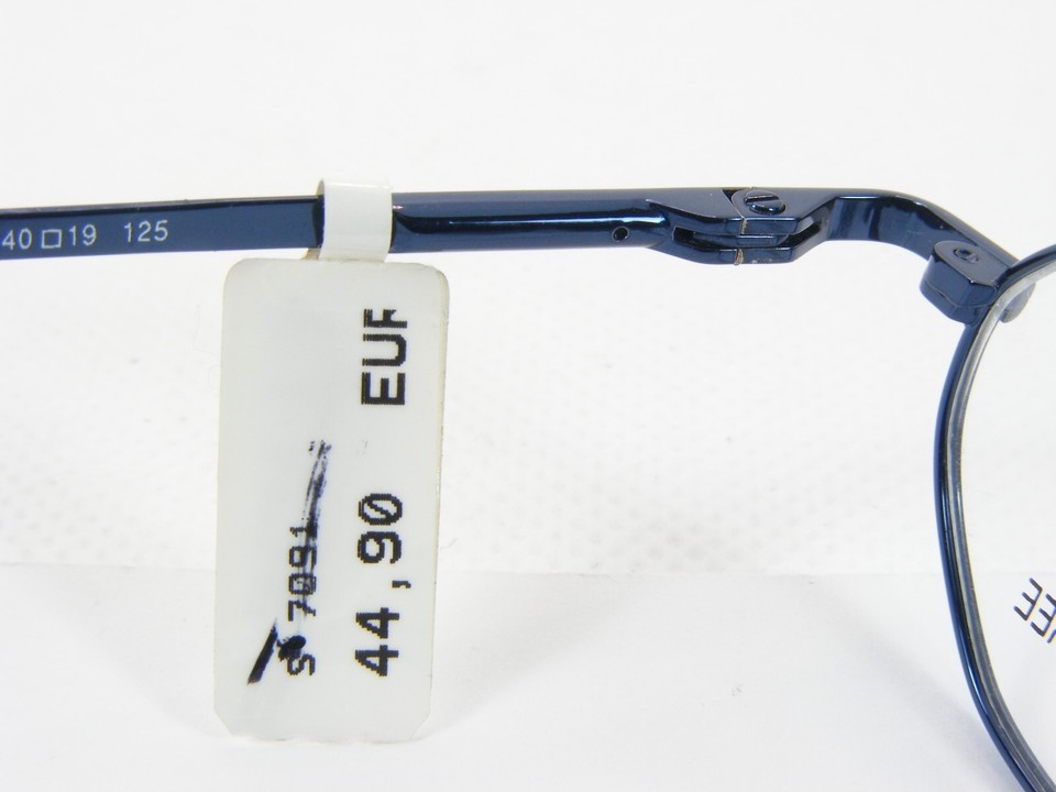 Vintage Opdo 5110-2 Blue / Red UNIQUE EYEGLASSES GLASSES METAL FRAME 40-19-125mm Item image 9