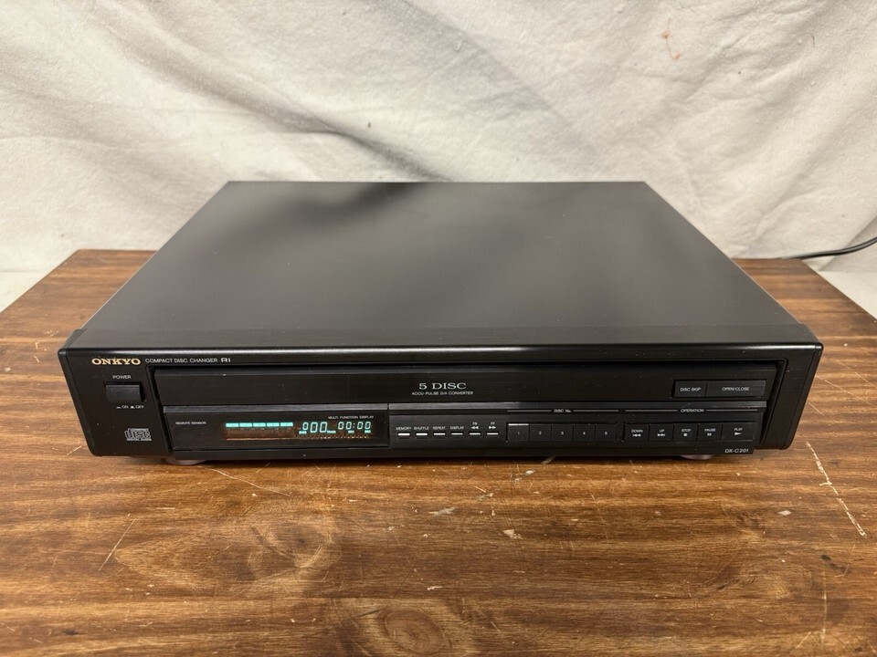 Onkyo DX-C201 5 Disc CD Player Accu-Pulse D/A Converter | Tested - $75.00
