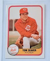 1981 Fleer Tom Seaver Cincinnati Reds Baseball Trading Card TPTV - £21.52 GBP