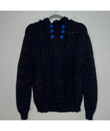 Mens Pullover Sweater,Men&#39;s Knitted Hooded - $16.15 CAD