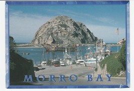 Postcard Morro Bay California Harbor Fishing Boats Continental Card - £4.75 GBP