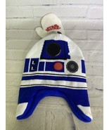 Disney Star Wars R2-D2 Toddler Boys Knit Beanie Hat Cap and Mittens Set NEW - £13.63 GBP