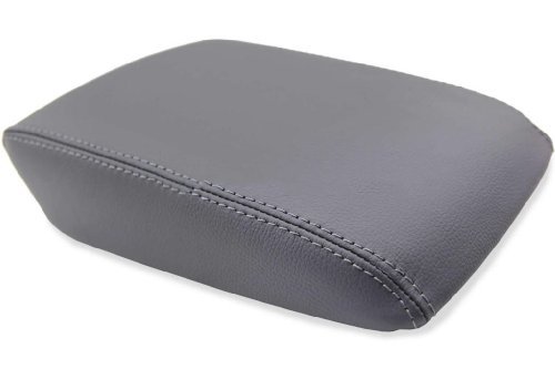 Acura Tl Console Lid Armrest Cover Real Leather Gray (Leather Part Only) - $7.84