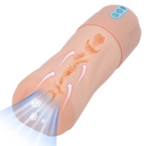 Male Masturbator Automatic Sucking Cup For Men 10 Vibration 5 Suction Exhaust 3  - £57.87 GBP