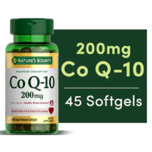 Natures Bounty Co Q-10 - 200 mg 45 ct ~ Exp 2027+ - $222.81 MXN