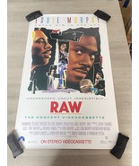 Eddy Murphy RAW Original Poster VHS Promo Uncensored Uncut 23x37” CV - $31.37 CAD