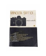 Vintage Minolta SR-T 101 Owner’s Manual &amp; SR System Guide – Camera Manuals - €12,27 EUR