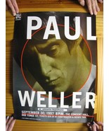 Paul Weller Poster Johnette Naplitano The Jam Concert Sept 30, 1997 - $5,086.72 MXN
