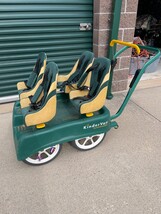 COMMUNITY PLAYTHINGS KINDER VAN DAYCARE 4 SEAT STROLLER BABY BUGGY W/ RA... - $864.00