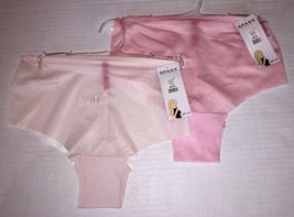 Spanx Hipster Panty Skinny Britches Sheer Smoothing Shaping Nude Pink Layers 902 - £14.91 GBP