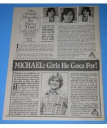 Clark Brandon Michael Biehn Tiger Beat Star Magazine Photo Clipping Vint... - $14.99