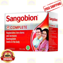 1X Sangobion 100&#39;S Ristruttura Ferro Negozi Crescita Emoglobina Level Per Anemia - £33.96 GBP