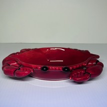 Crab Candy Dish Bowl Becca Signature Collection By Home ETC USA 9 X 5.5 Inches - £23.33 GBP