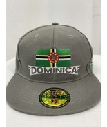 NWT New Era 59Fifty Gray Monogrammed &quot;Dominica&quot; Ball Cap Size 7 1/4 - $13.02 CAD