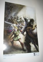 Legend of Zelda: Twilight Princess Poster # 3 Link vs Knights - £39.95 GBP