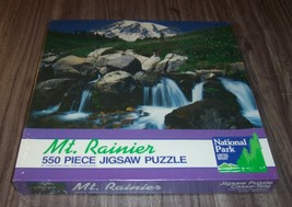 Vintage 1987 MT RAINER National Park Washington 550 Piece Jigsaw Puzzle NEW - £15.46 GBP