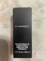 Mac Airbrush Makeup! Pro Performance Hd Airbrush Foundation Hi Def Cyan - $29.69