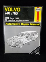 1982-1988 Volvo 740 760 Haynes Repair Manual 1550 - $11.50