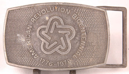 AMERICAN REVOLUTION BICENTENNIAL Belt Buckle-1976-Fits 1.75&quot; Belt-True V... - $10.39