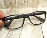 Modern Optical Matte Black Square Eyeglasses FRAMES - Throttle 55-17-145 - $24.72