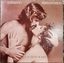 A Star is Born Vinyl LP Record 1976 Barbra Streisand and Kris Kristofferson - £4.97 GBP