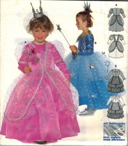 Childs Princess Fairy Belle Halloween Costume Sew Pattern 4-8 Uncut - £10.97 GBP