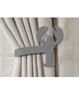 Dance Theme Dancing Kokopellis Drapery Holdback in Black Rust or Unpainted - $39.00