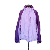 Columbia Interchange Jacket Purple Women Omni Tech Size XL Advanced Perf... - $39.01