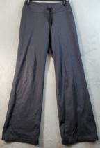 The North Face Activewear Pants Womens Small Gray 100% Polyester Logo Drawstring - £12.28 GBP