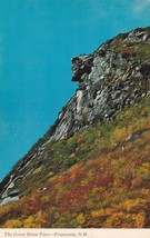 Great Stone Face Franconia Notch New Hampshire NH Fall Foliage Postcard C28 - £2.36 GBP