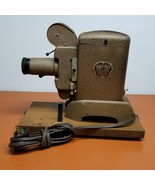 AMPRO DUAL SLIDE PROJECTOR MODEL 30 D WITH CARRYING CASE VINTAGE - $163.35