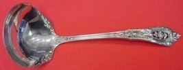 Rose Point by Wallace Sterling Silver Gravy Ladle Original 6&quot; Serving - $107.91